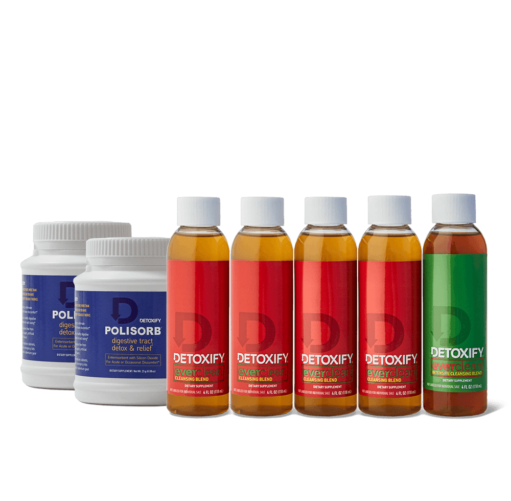 Detoxify® 10 Day Full Body Detox Reset Bundle Polisorb Digestive