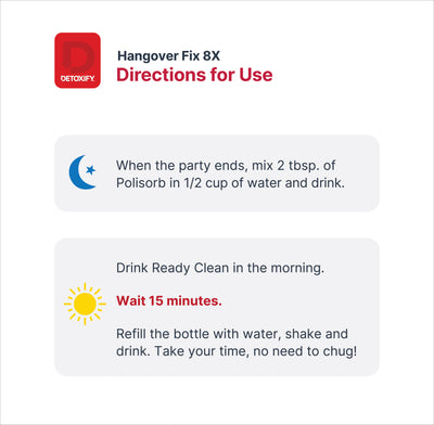 Load image into Gallery viewer, Detoxify Hangover Fix 8X