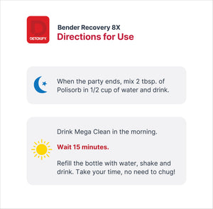 Detoxify Bender Recovery 8X