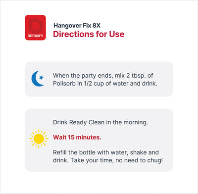 Load image into Gallery viewer, Detoxify Hangover Fix 8X
